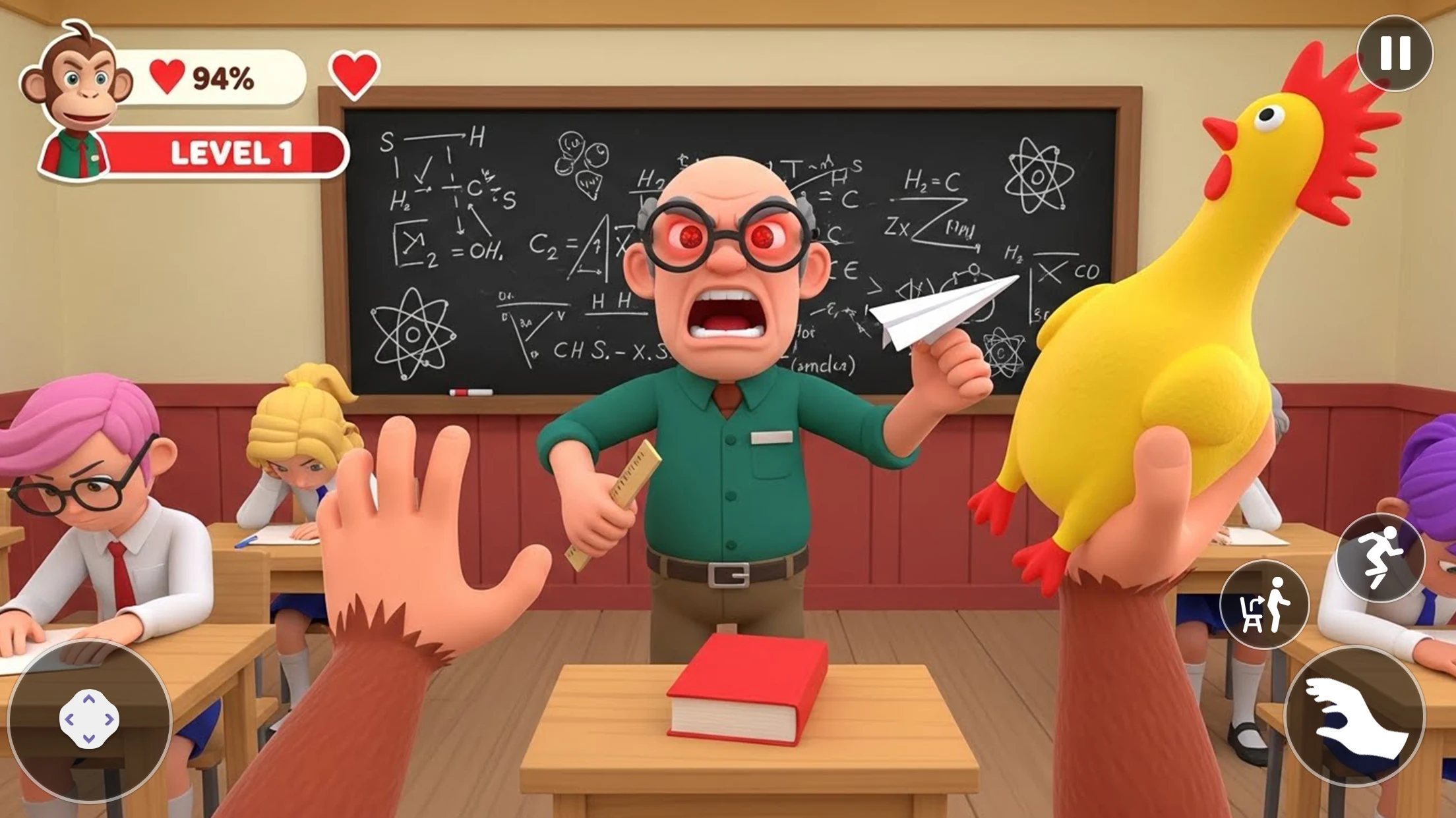 Am Monkey Student Prank School screenshot