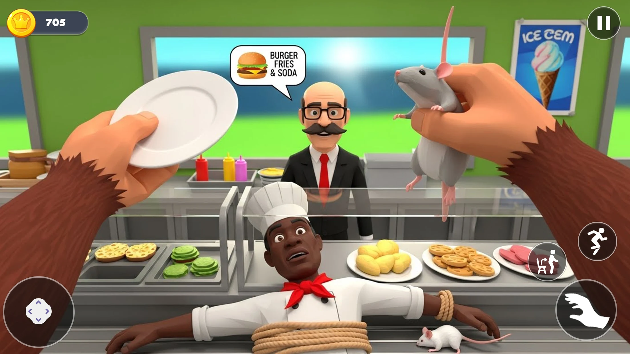 Am Monkey Student Prank School screenshot