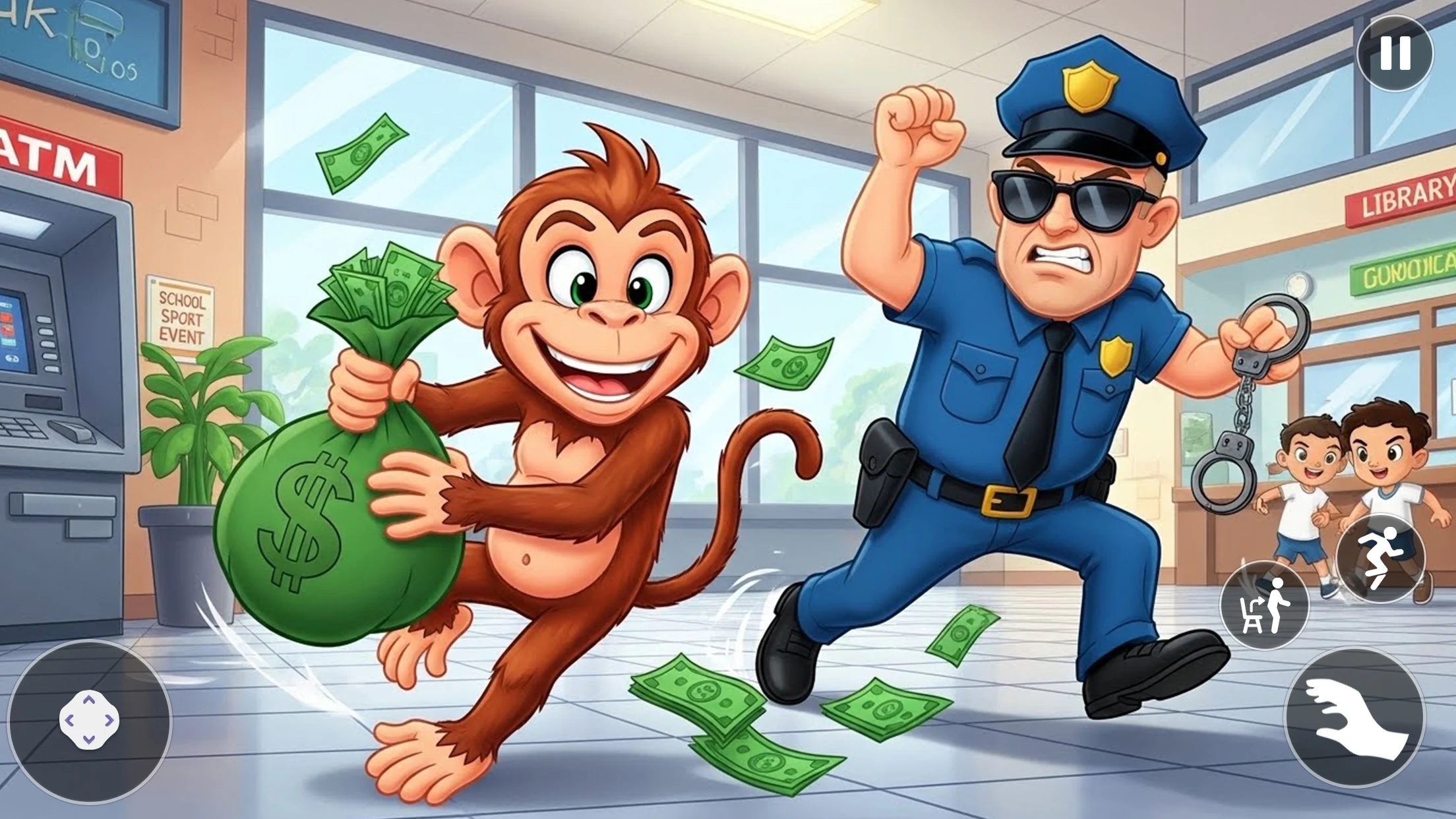 Am Monkey Student Prank School screenshot